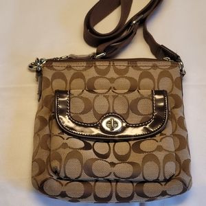 Coach cross body purse